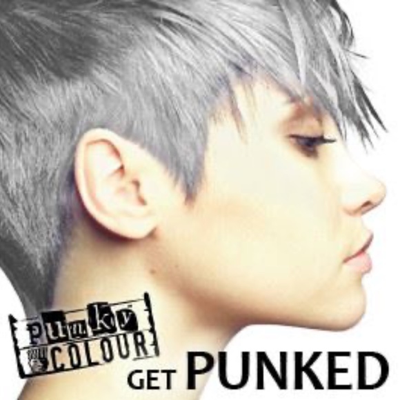 Jerome Russell Punky Color Semi-Permanent Conditioning Hair Colour Dye Platinum - Picture 2 of 2